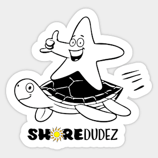 Hang Loose! - Shore Dudez Sticker